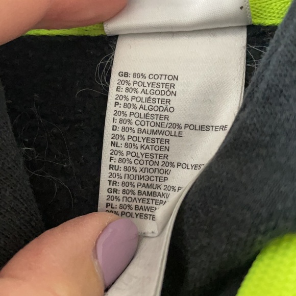 THE NORTH FACE Black Graphic Hoodie Size Small - Picture 4 of 5